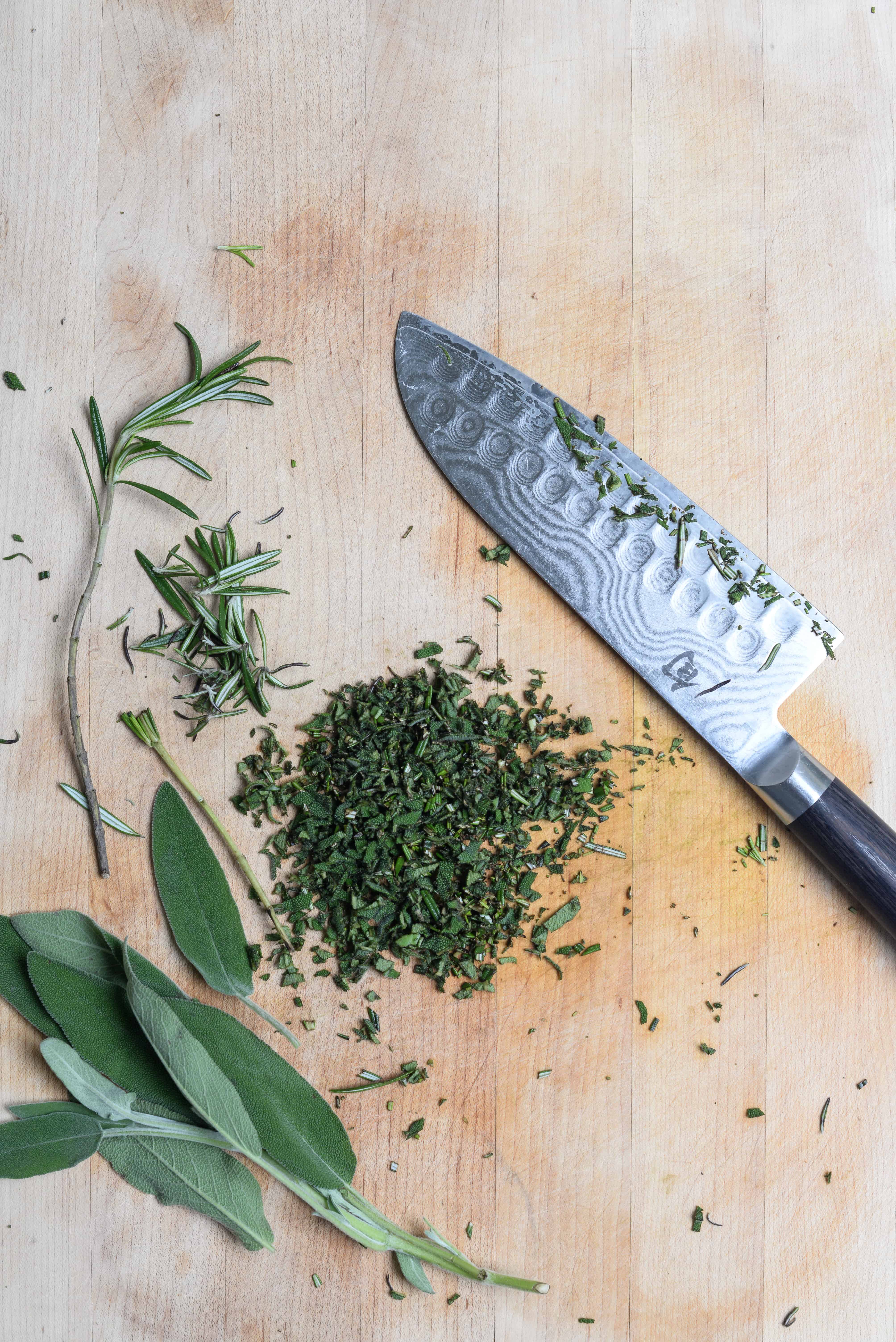 chopped herbs