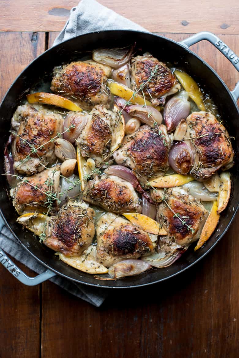Roasted chicken Provençal