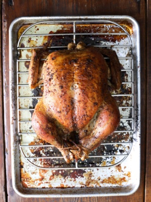 Simple crispy roast chicken