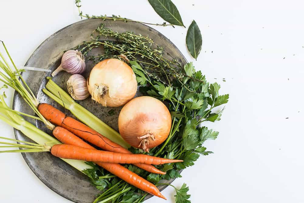 ingredients for chicken soup