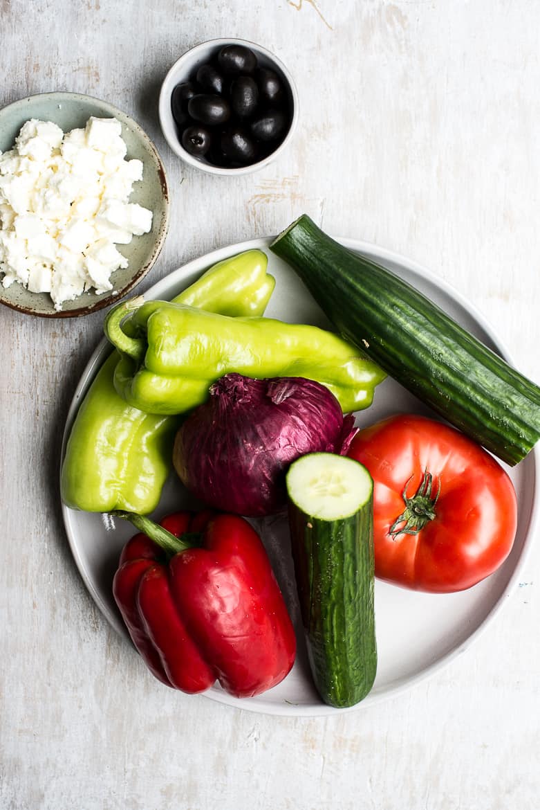 greek salad ingredients