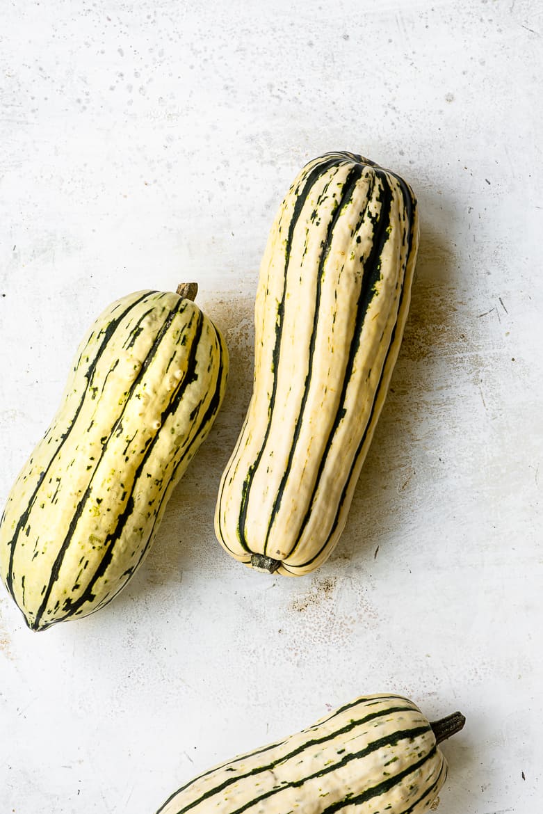 Whole delicata squash