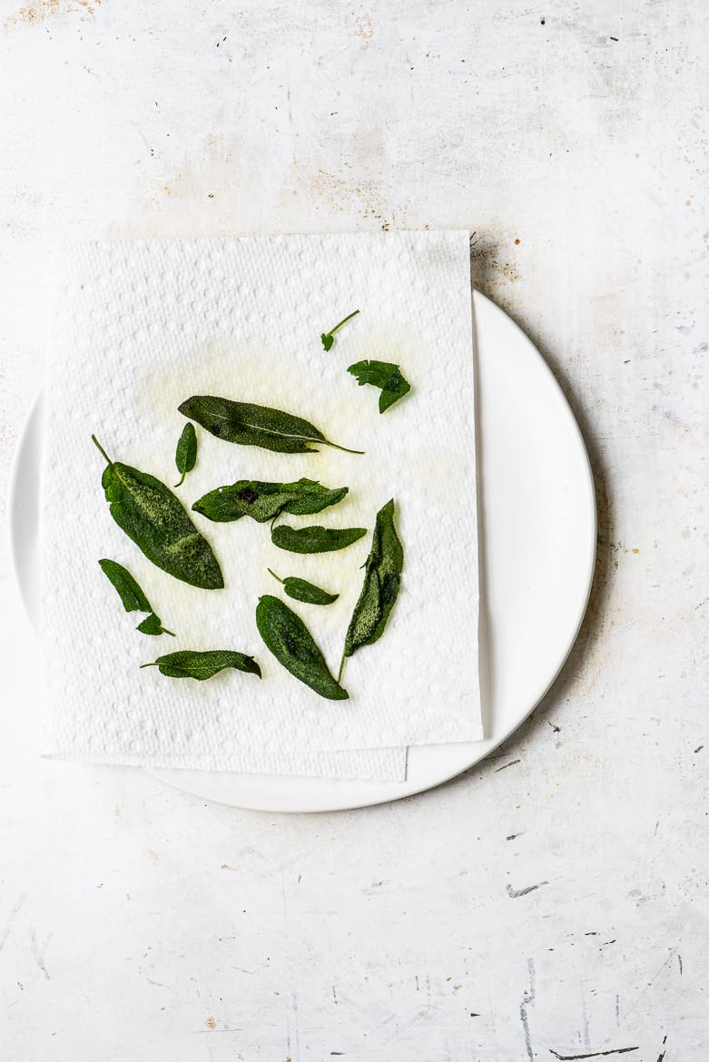 fried sage leaves