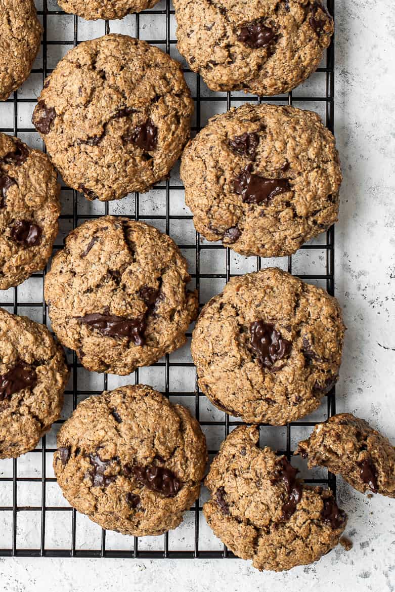 Cookies on cooling rack