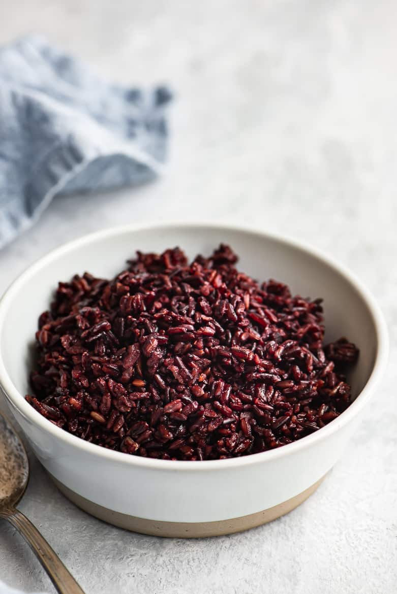 Riceberry in bowl