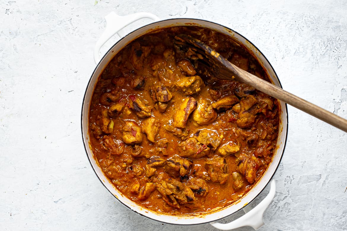 chicken in masala sauce