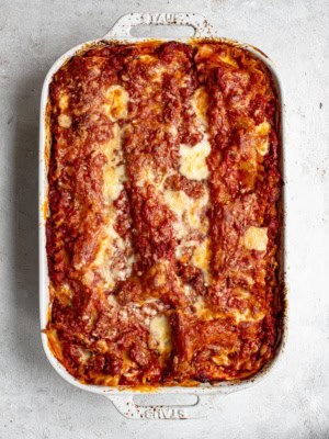 Cooked Chicken Sausage Lasagna