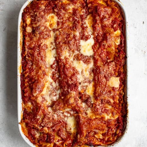 Cooked Chicken Sausage Lasagna