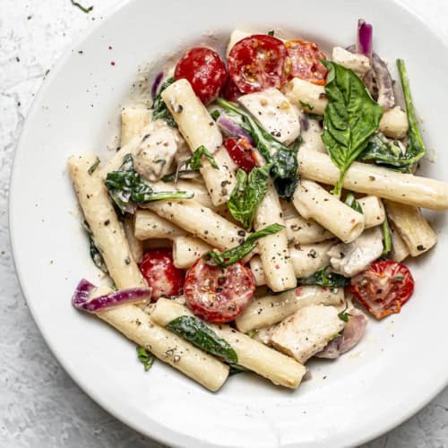 Creamy Hummus Pasta