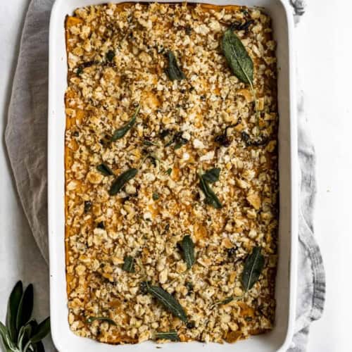 Savoury Sweet Potato Casserole