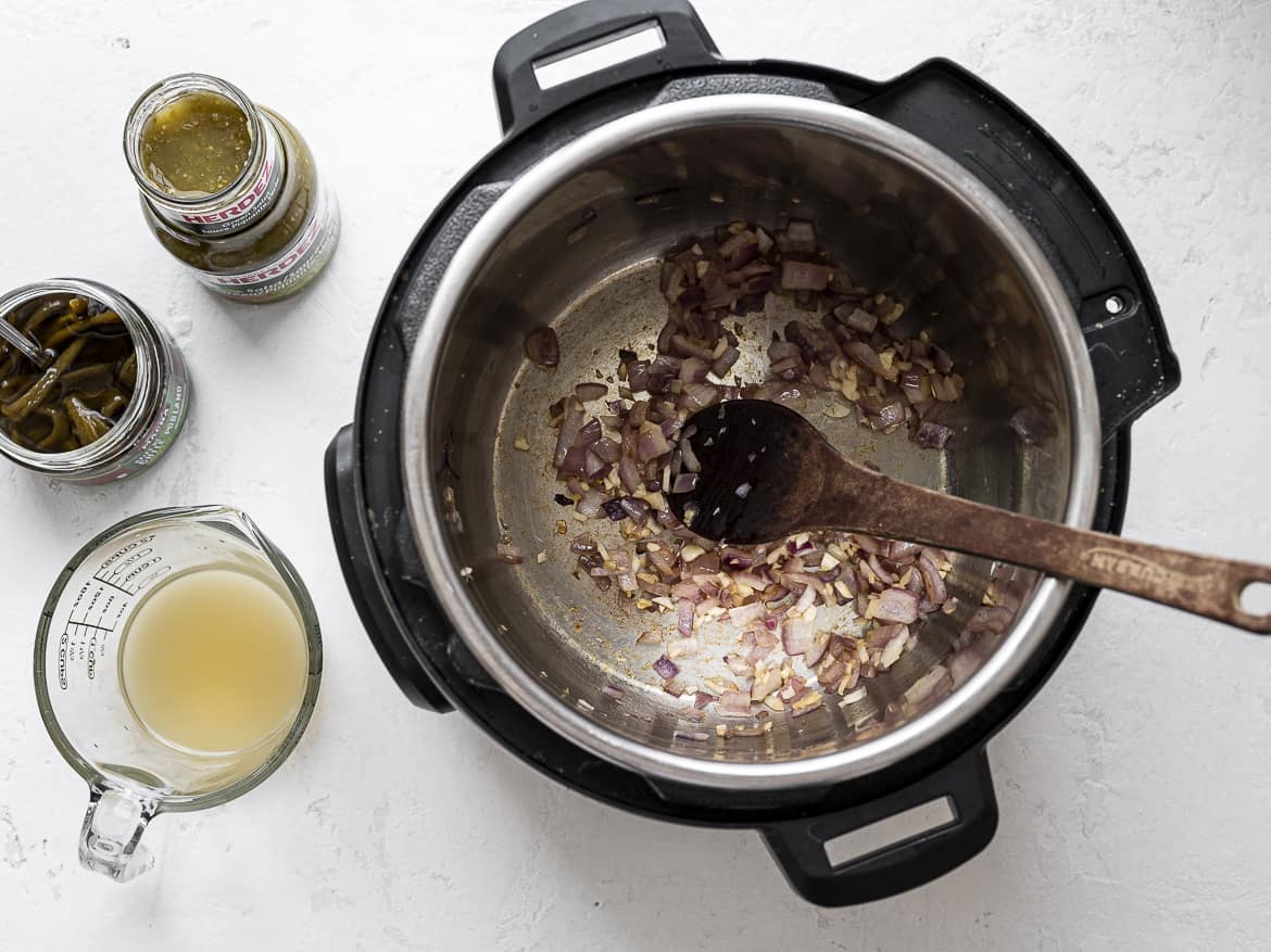 Sautéing onions in Instant Pot