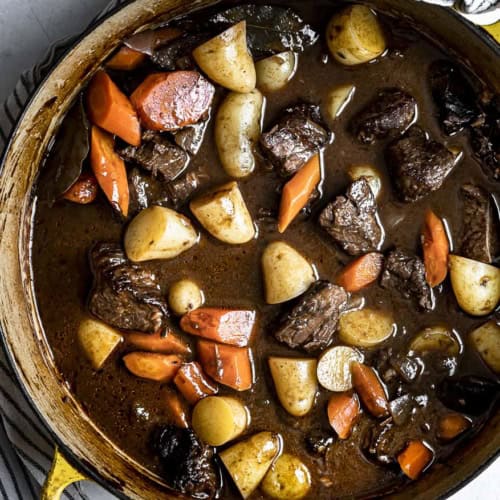 Beef Stew in pot