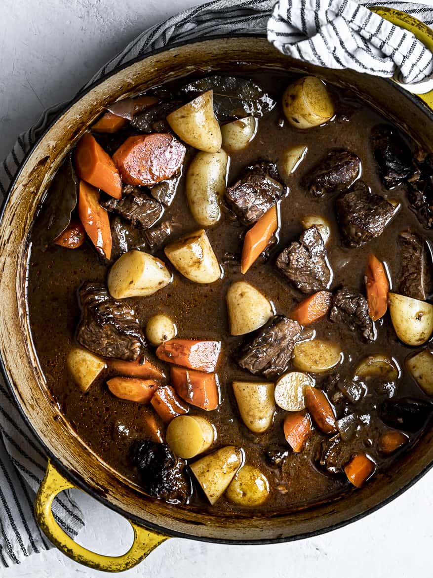 Beef Stew in pot