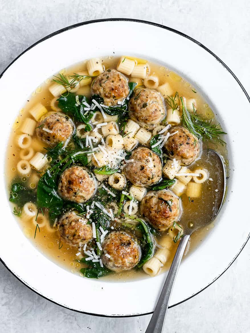 How to Make Italian Wedding Soup - Fab Food Flavors