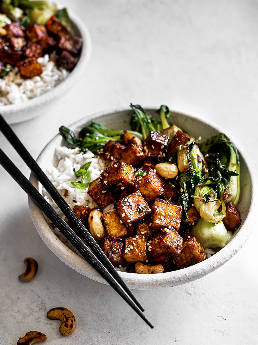 Tofu And Bok Choy Stir-Fry-image