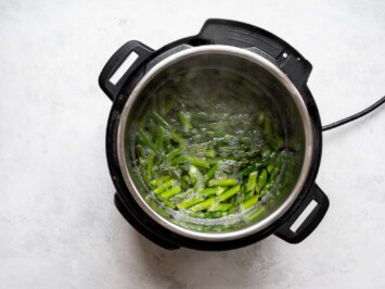 blanching asparagus in Instant Pot
