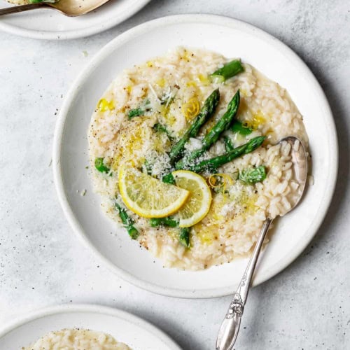 Lemon Asparagus Risotto