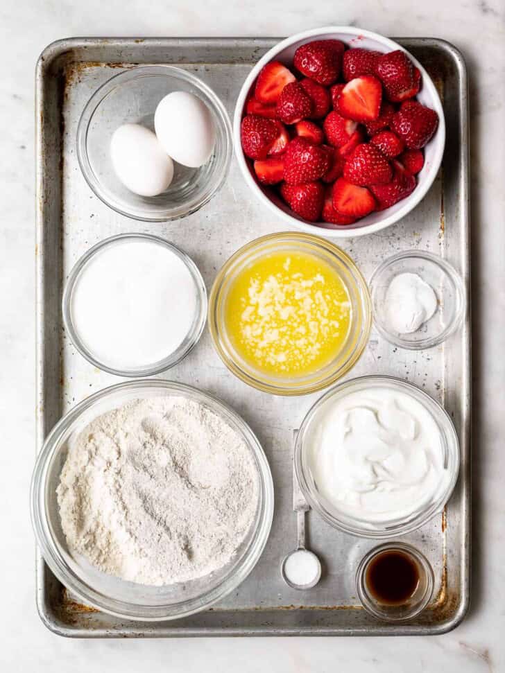 Ingredeints for cake