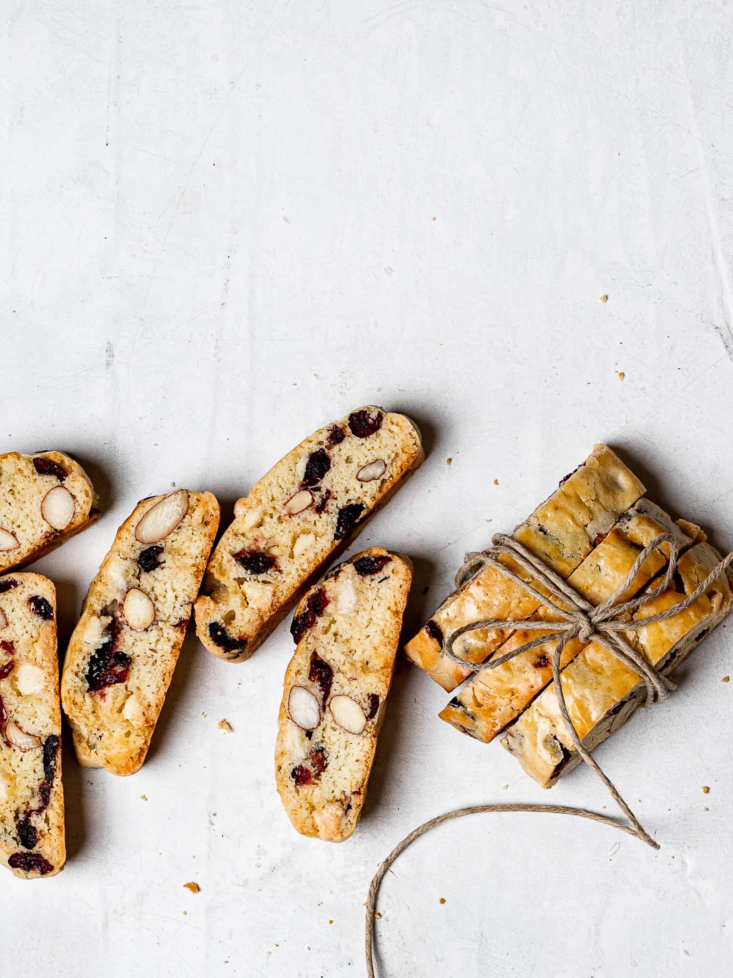 White Chocolate Cranberry Almond Biscotti Sandra Valvassori