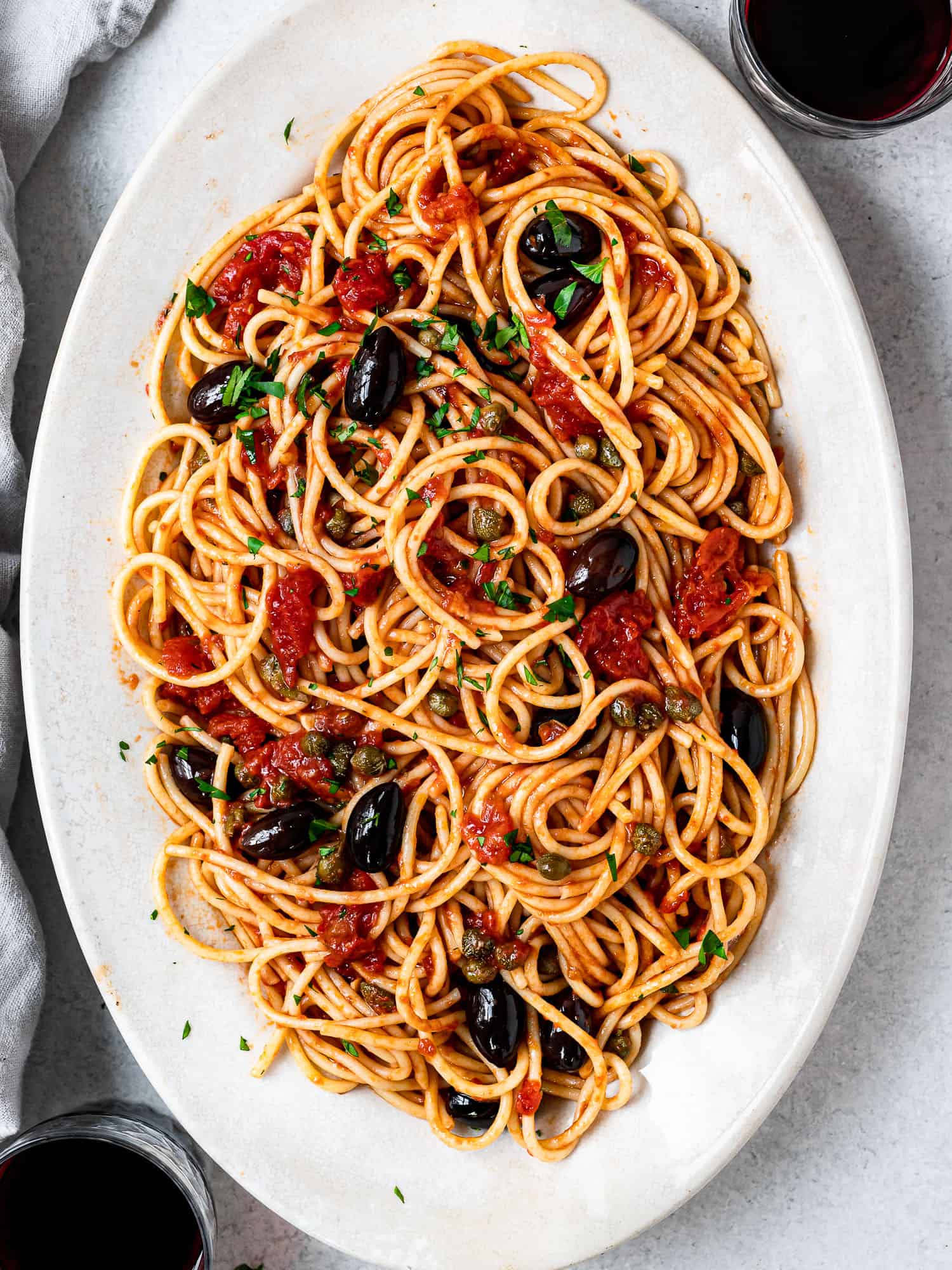 Summer Pasta with Tomato and Shallot Confit - Sandra Valvassori