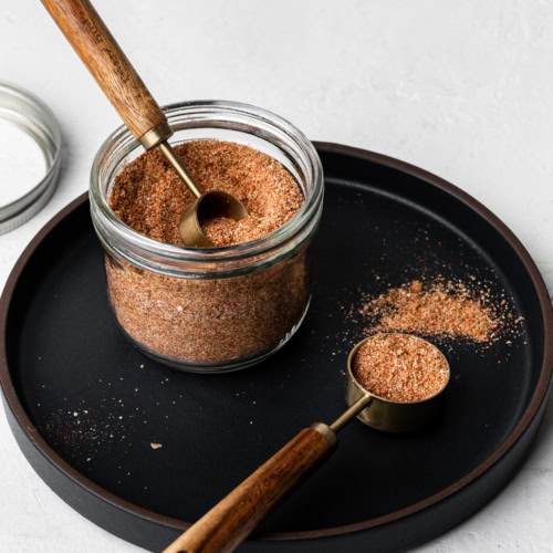 fajita seasoning in jar