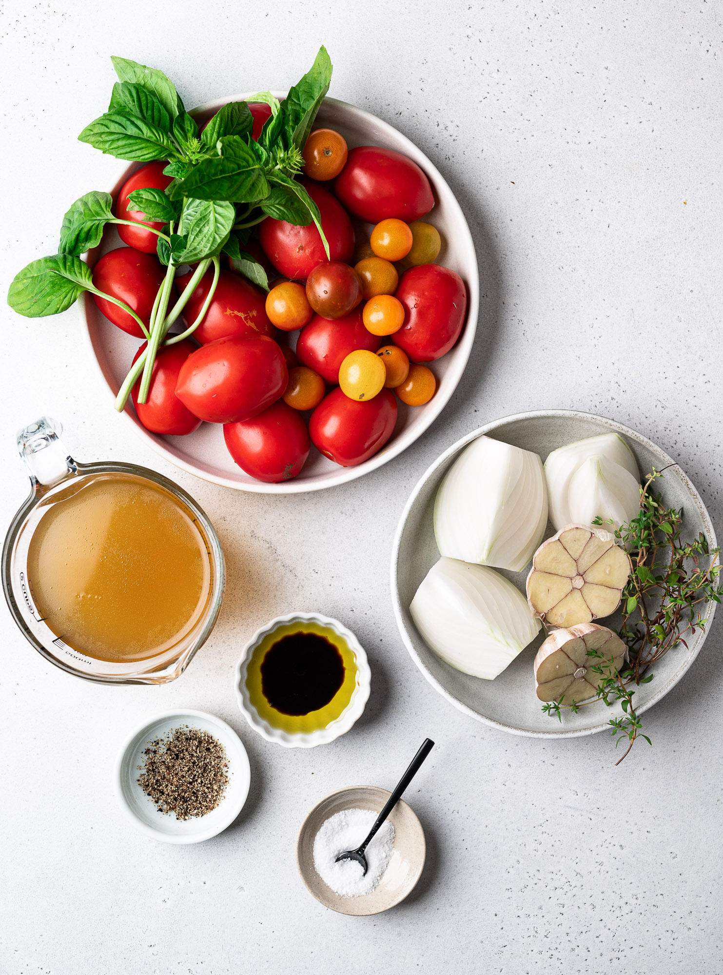 Summer Pasta with Tomato and Shallot Confit - Sandra Valvassori