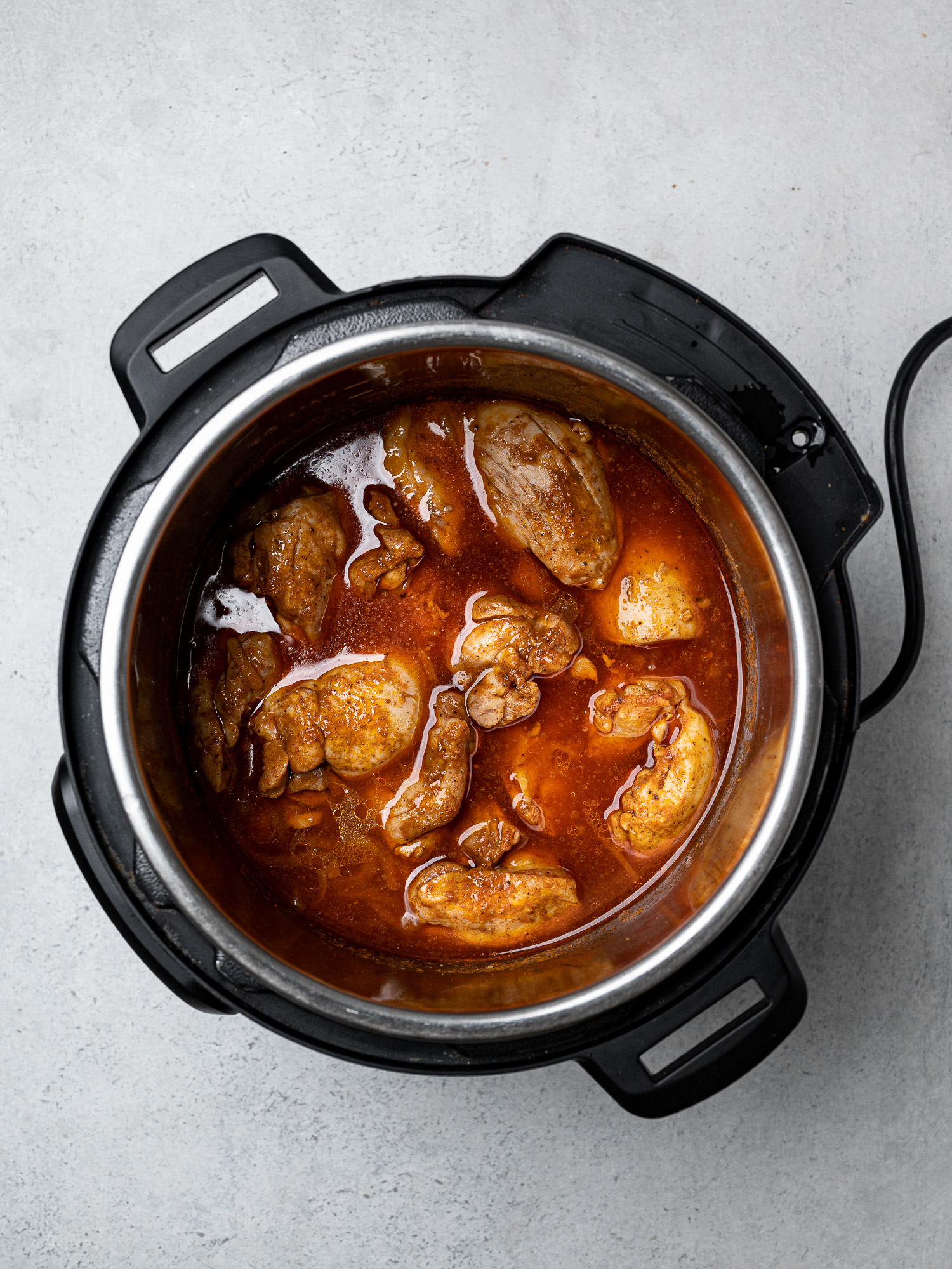 cooked chicken in instant pot