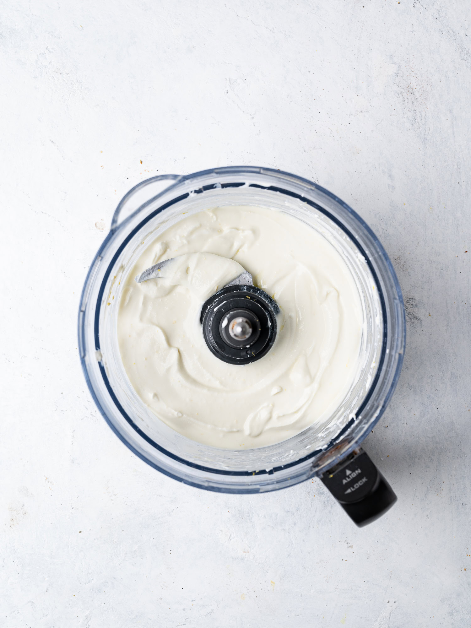 whipped feta in food processor