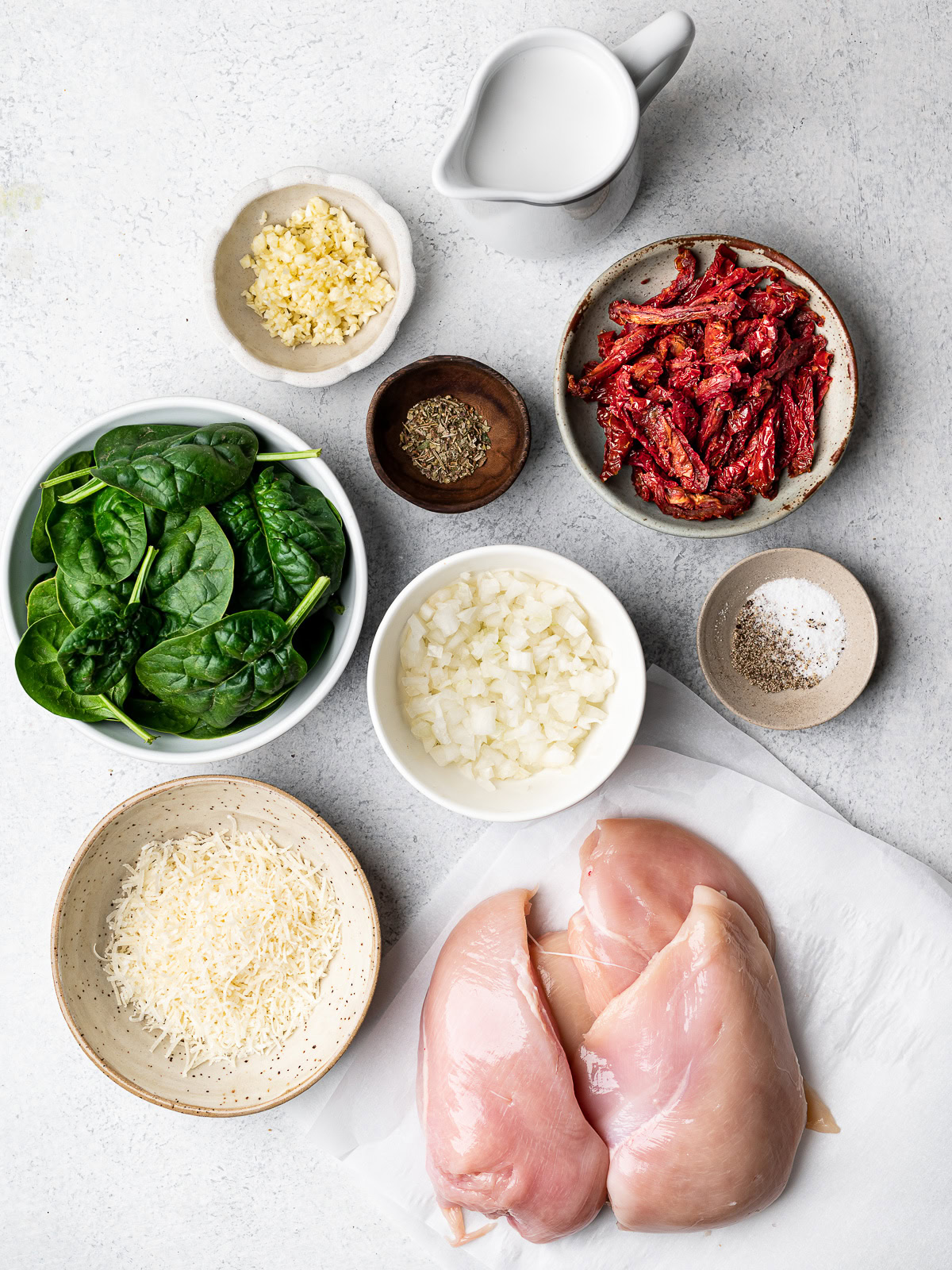 ingredients for recipe