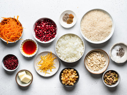 Three Jewels Rice Persian-Style Jeweled rice - Sandra Valvassori