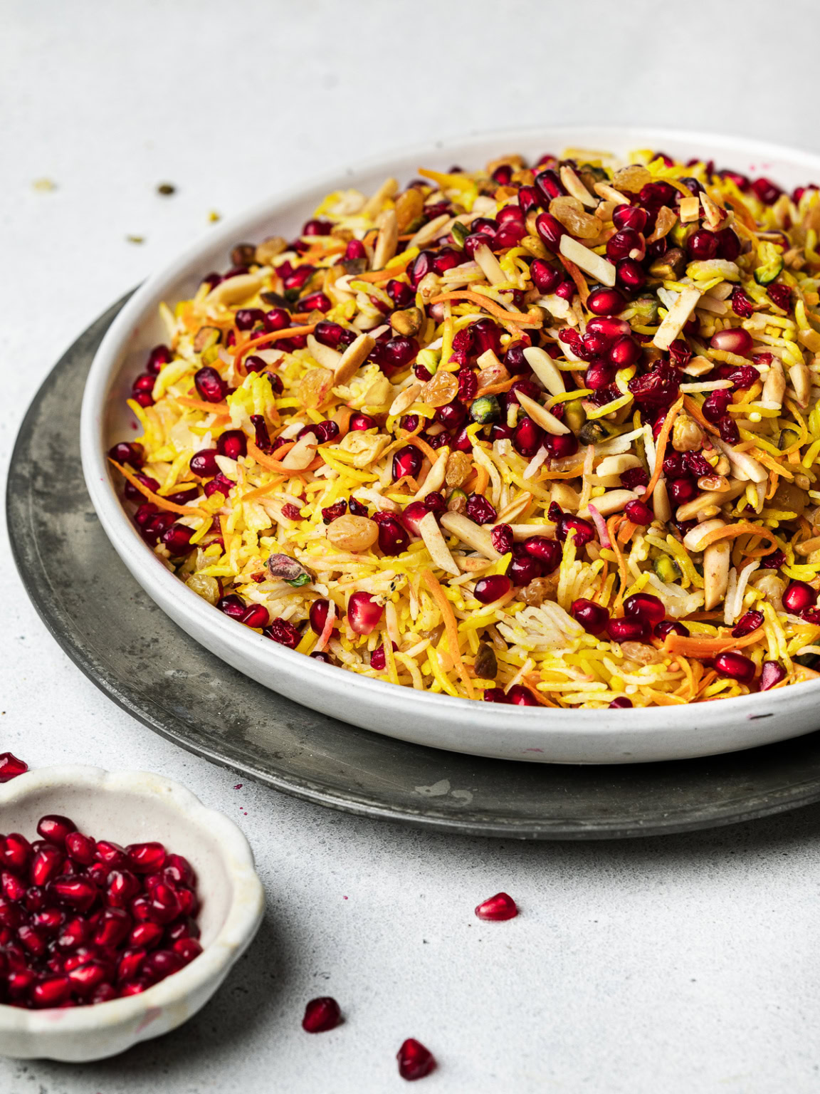Three Jewels Rice Persian-Style Jeweled rice - Sandra Valvassori