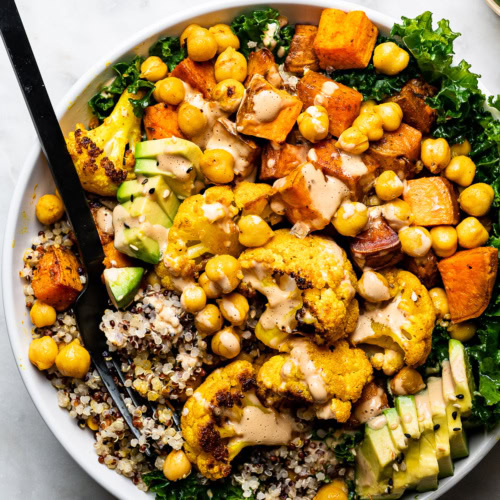 Buddha Bowl with Roasted Veggies
