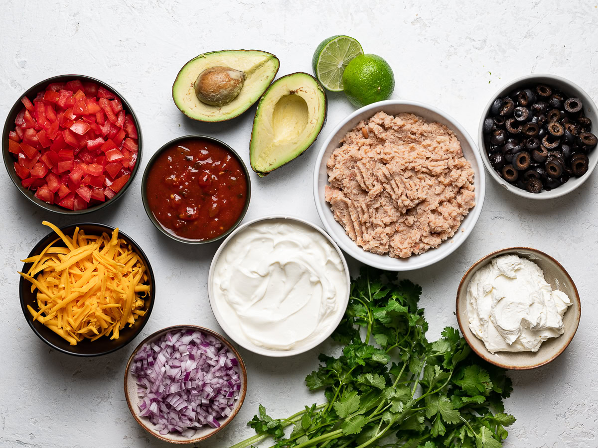 ingredients to make dip