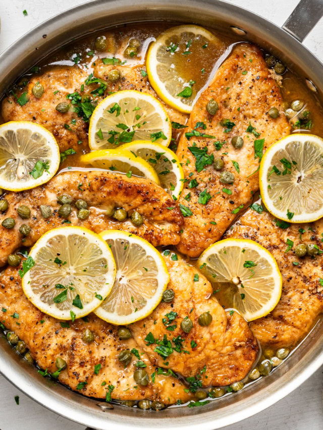 Chicken Piccata Recipe - Sandra Valvassori