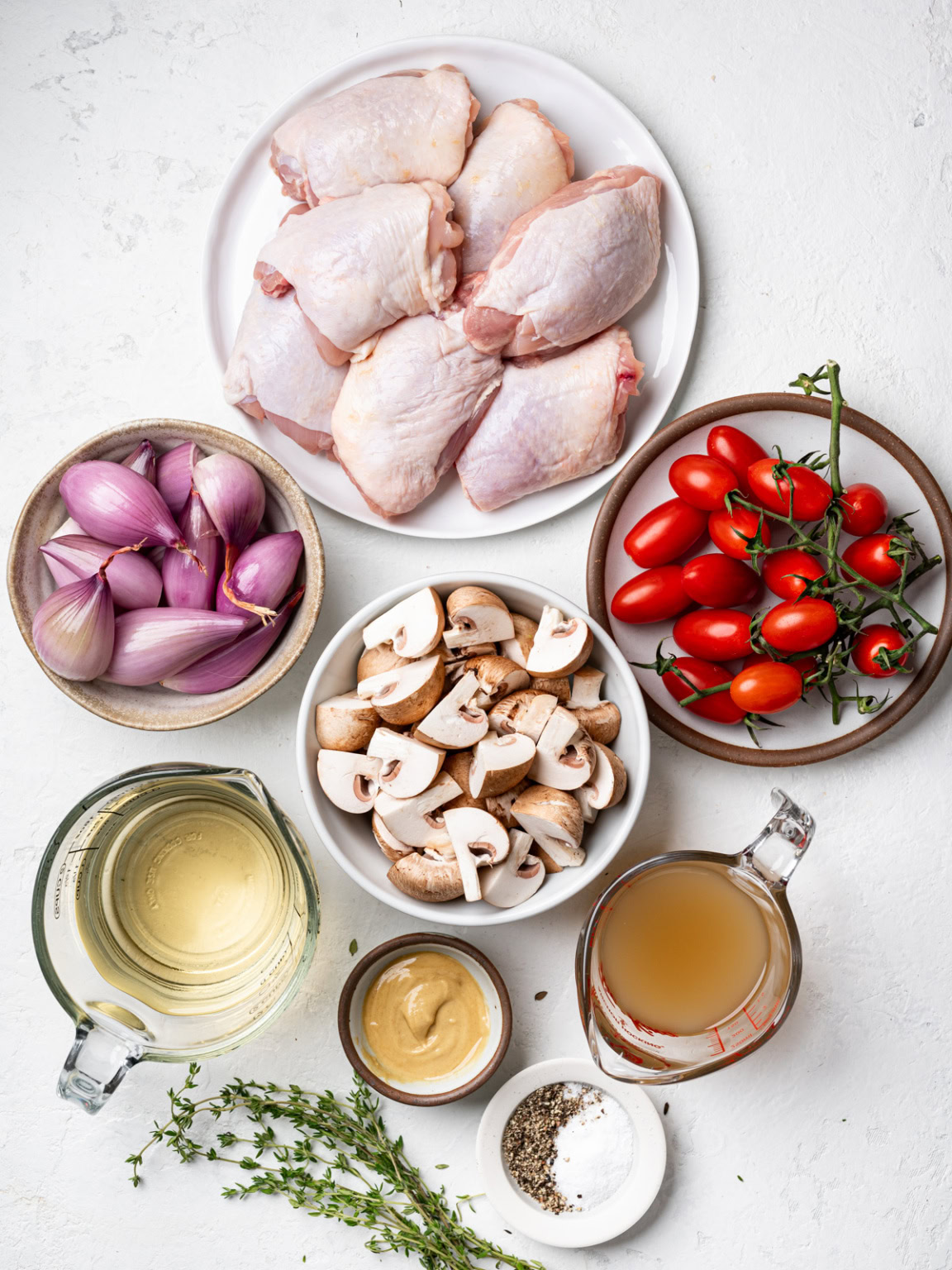 Braised Chicken with Tomatoes And Shallots - Sandra Valvassori