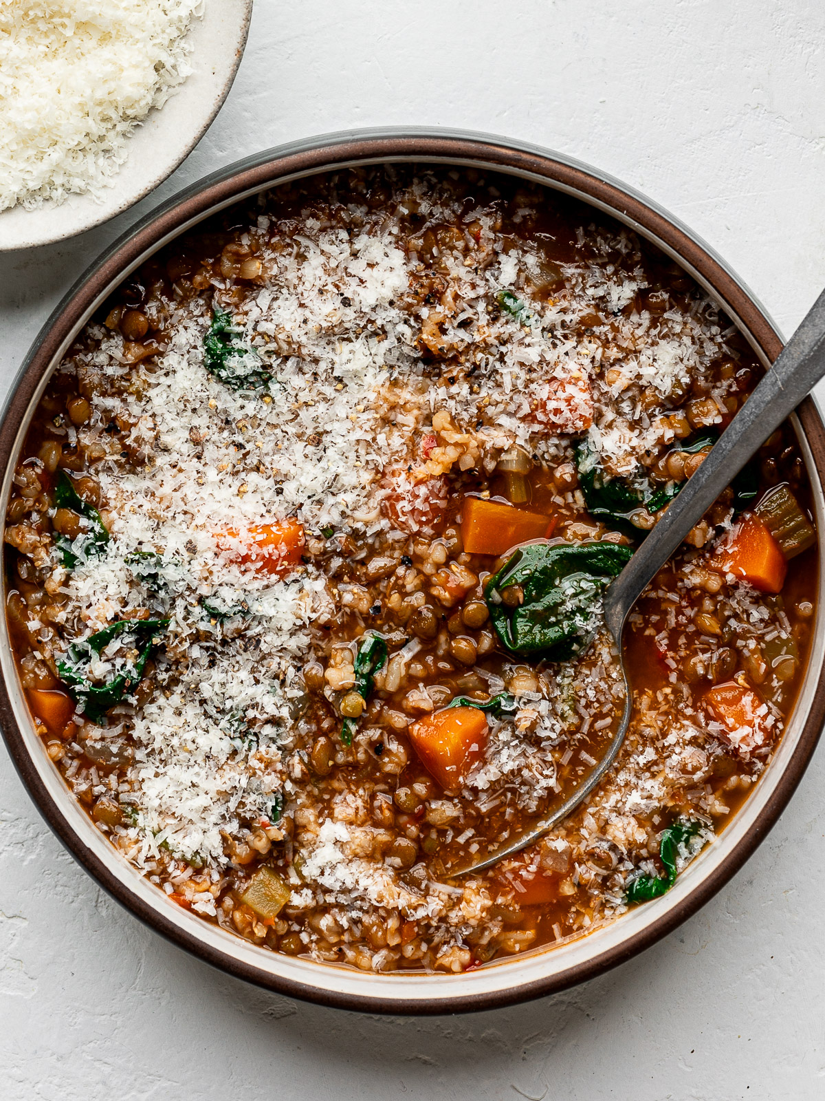 Lentil and Brown Rice soup