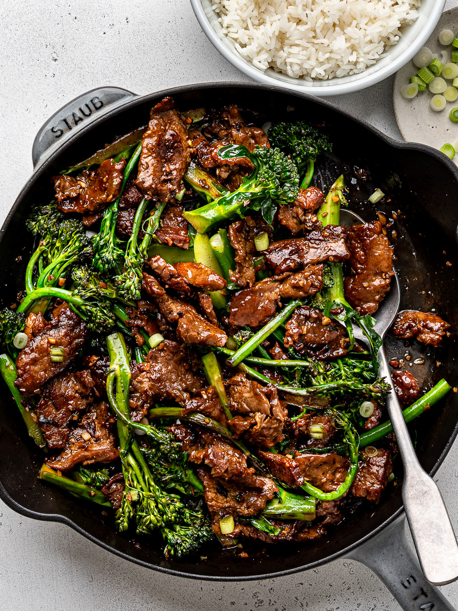 Beef And Broccolini Stir Fry