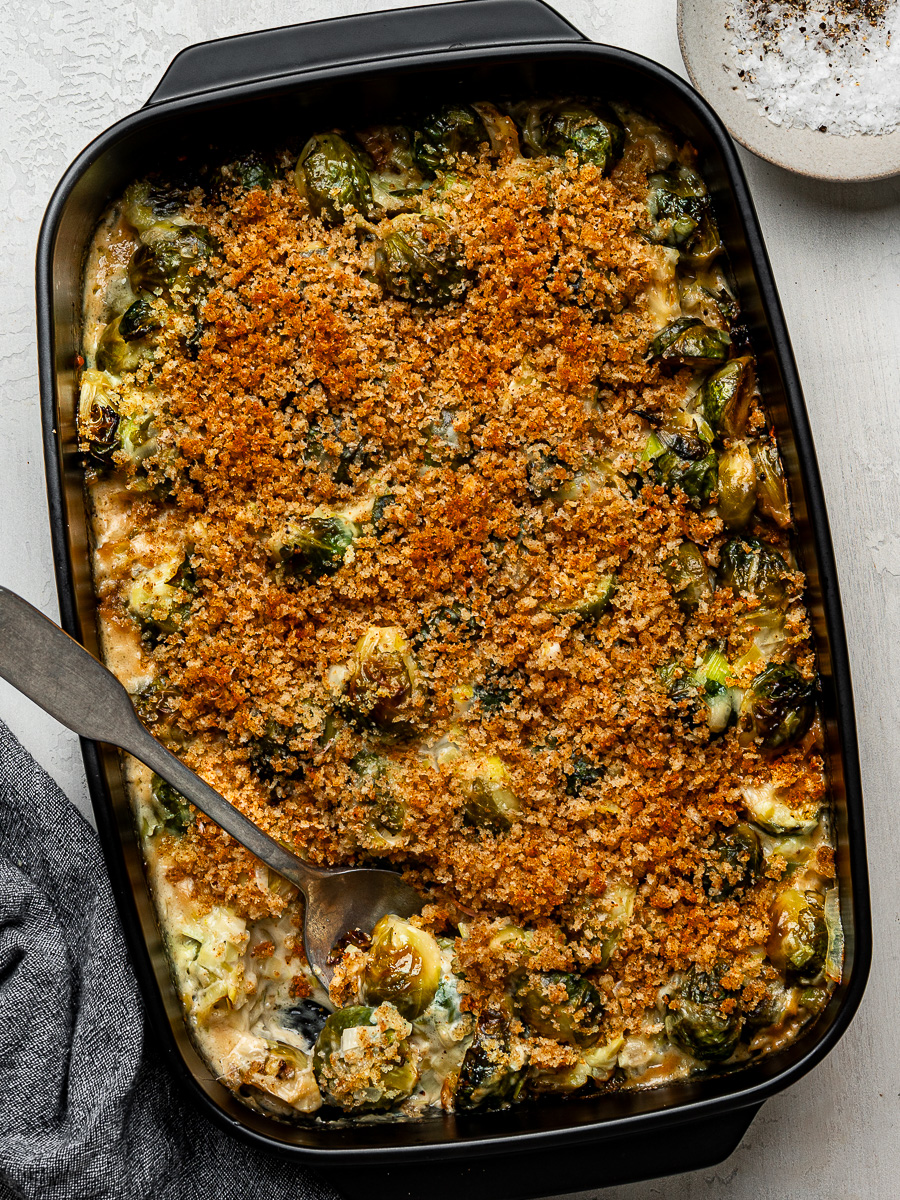 Brussels Sprouts Gratin