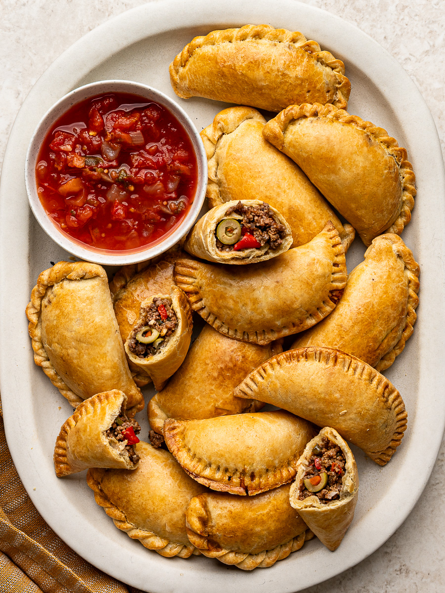Baked Beef Empanadas (With Homemade Dough)
