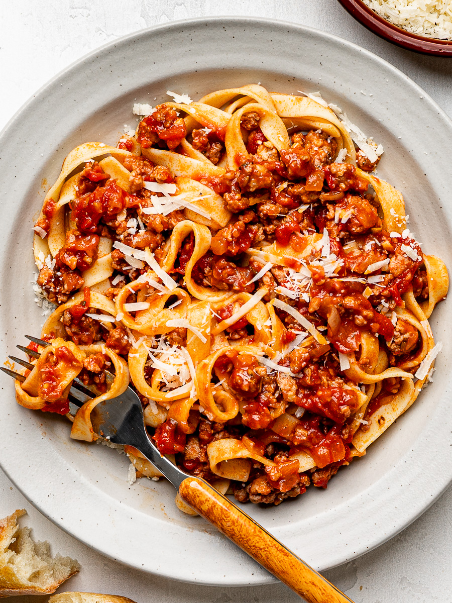 Quick Sausage Ragù