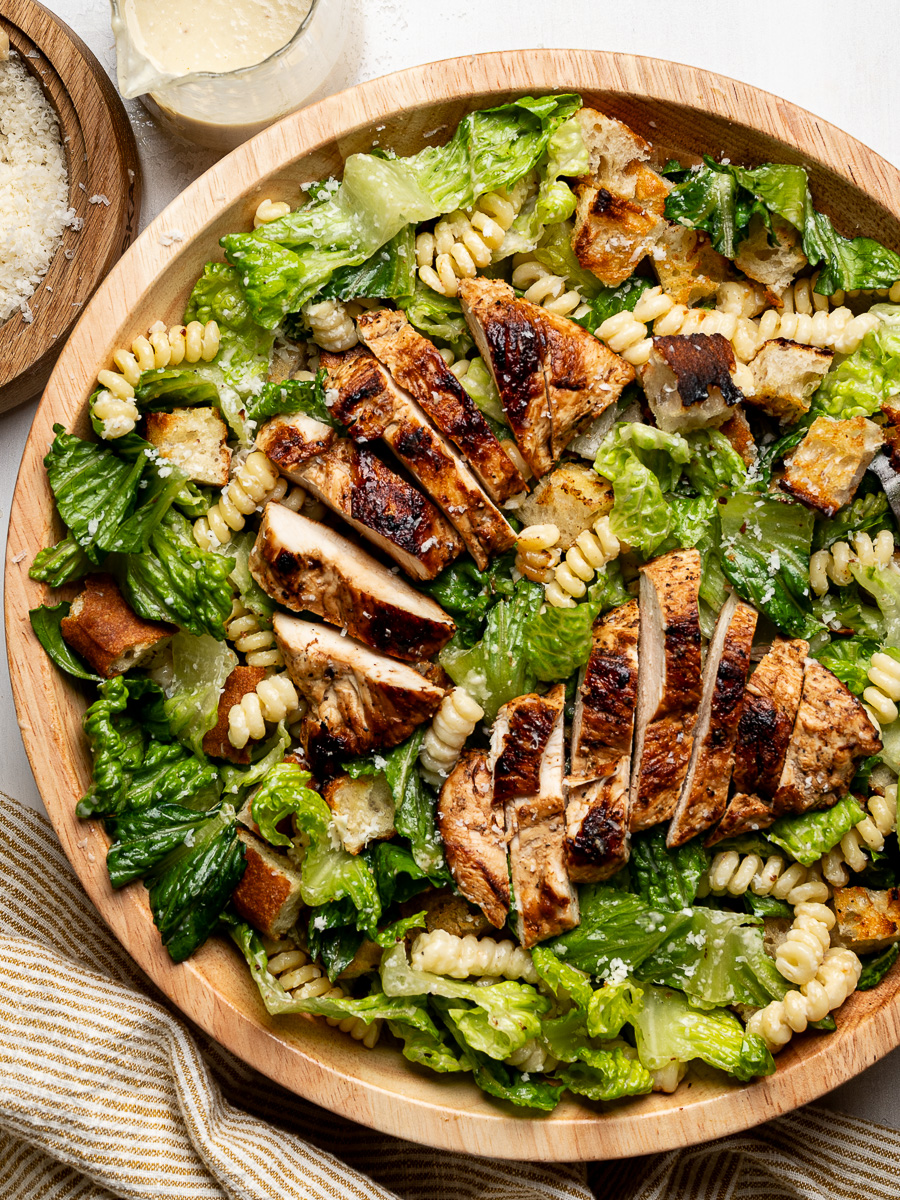 Chicken Caesar Pasta Salad